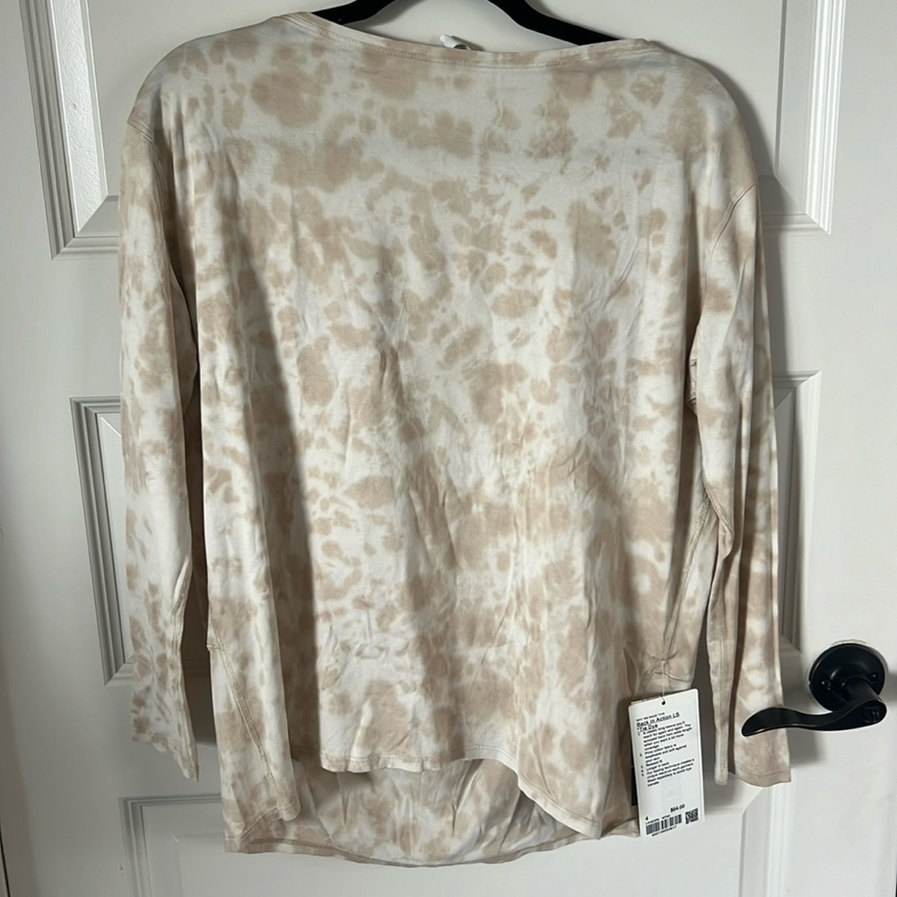lululemon long sleeve size 4